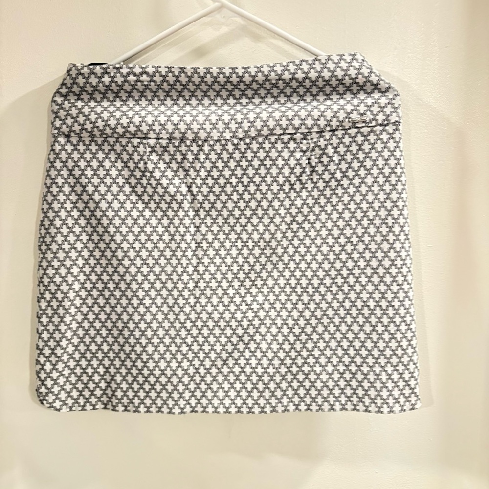 SC & CO Stylish Gray Patterned Short-skirt